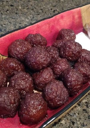 A picture of Grandmother's Meatballs.