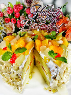 Foto resep "Vanilla Fruit Cake"