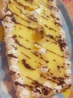 صورة لوصفة باتيسري بكريمة الليمون