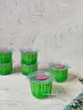Pudding Lumut Pandan (isian snack box)