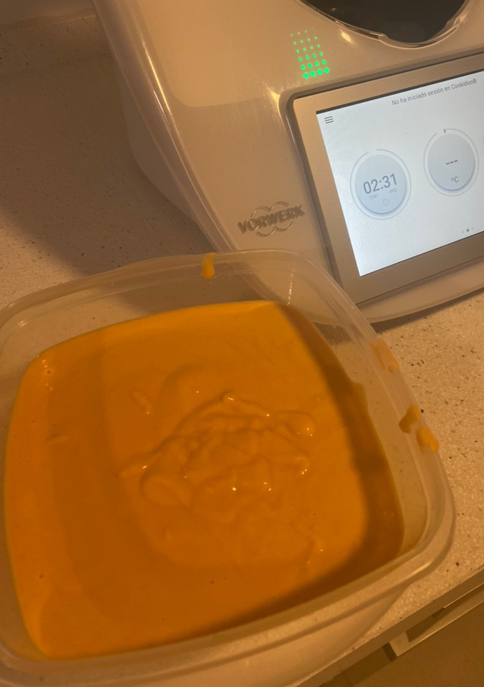 Una foto de Salmorejo cordobés Thermomix