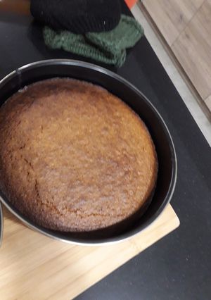 Una foto de Queque integral con yogurt