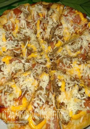 Foto resep Pizza Sosis Daging Teflon