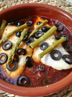 Una foto de Merluza en salsa