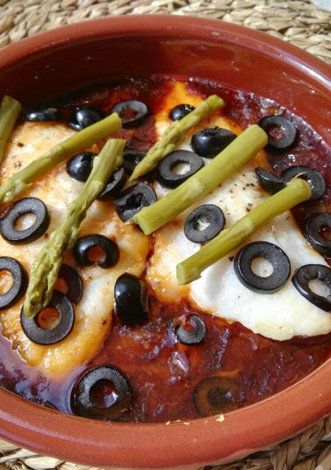 Una foto de Merluza en salsa