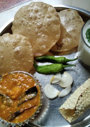 A picture of દાળ પૂરી (Dal Puri Recipe In Gujarati).