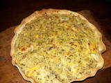 Tarta de cebolla y queso