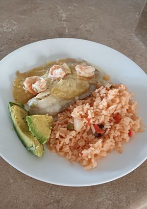 Una foto de Filete de Pescado con Piña