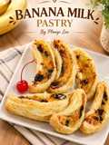 Banana milk pastry