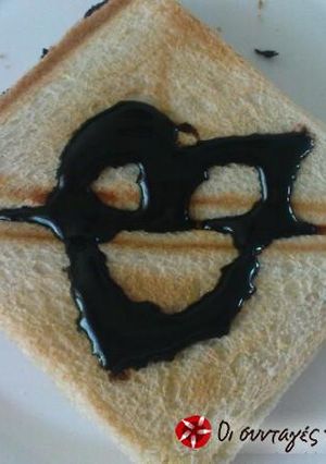 Φωτογραφία της συνταγής Τοστ σοκολάτας