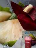 Suco detox de beterraba com abacaxi!