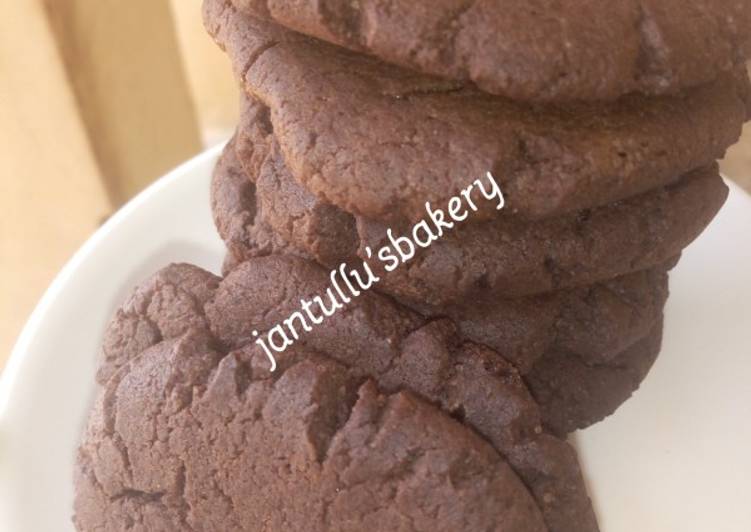 Eggless chacolate cookies