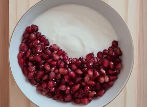Una foto de Yogur natural casero desde fermento apto lacto vegetarianos