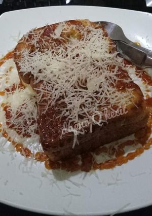 Foto resep 09. Roti telur caramel 😊