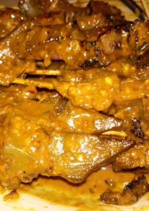 Foto resep Sate Tahu Bakso Bumbu Pecel