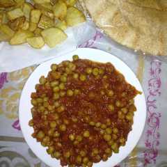 حمسة البازلاء بزيت الزيتون 😋-レシピのメイン写真