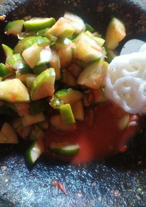 Foto resep Receuh bonteng(timun) mamah firaz