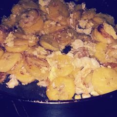 A picture of Banana Sizzler.