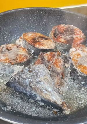 Hình của món Cá ngừ chiên nhanh gọn.