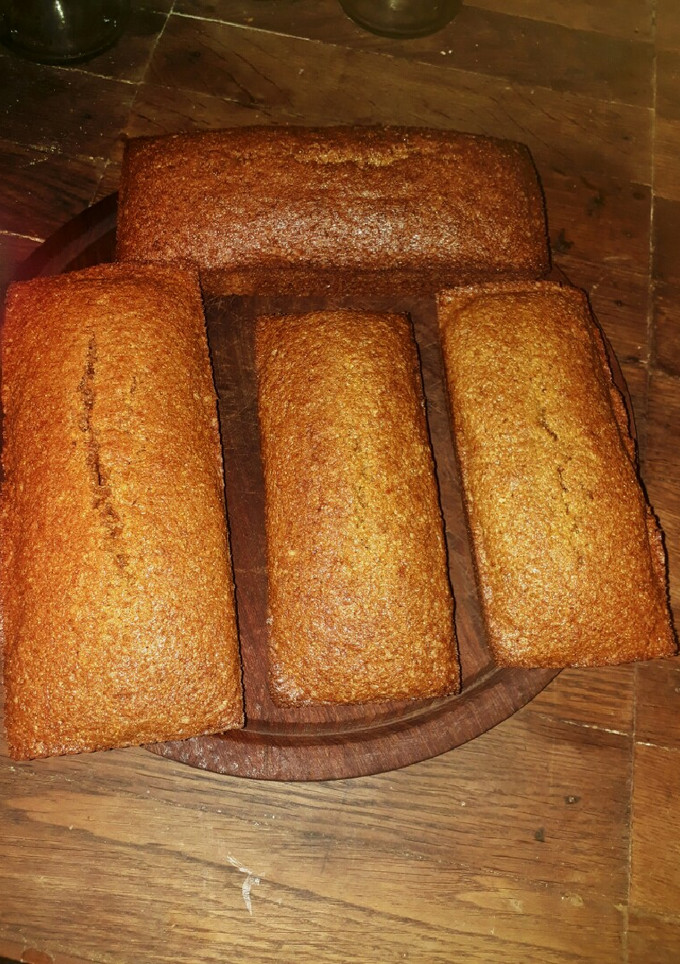 Una foto de Budín o torta de zanahoria con harina integral