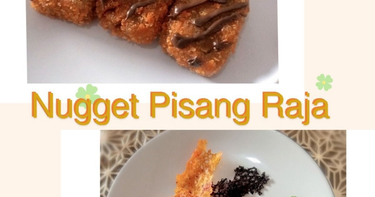 Nuget Rasa Ria Resep Nugget Pisang Raja oleh Anggraeni Lukastuti - Cookpad