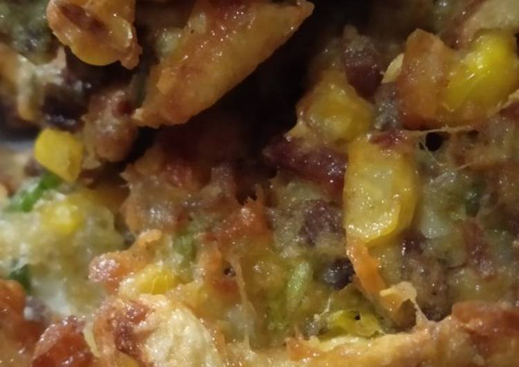 Bakwan Jagung Jamur Daging