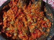 Gambar sambal terong bakar