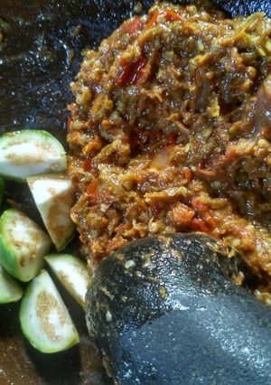 Foto resep Sambel terasi goreng