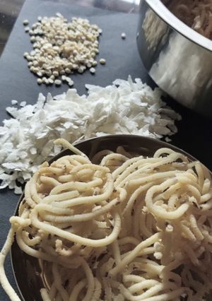 A picture of Murukku.