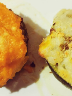 Una foto de Zapallitos rellenos con tapas de puré