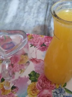 صورة لوصفة عصير طبيعي في المنزل