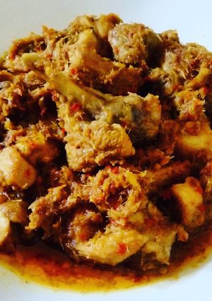 Foto resep Rica-rica / dangkot ayam pedas