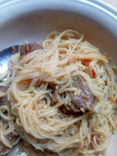 A picture of Jollop spaghetti.