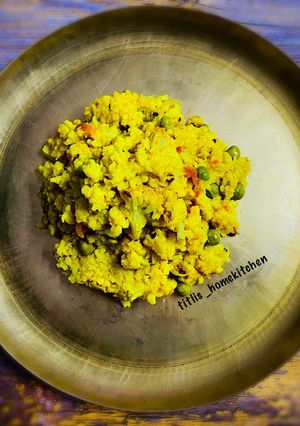 A picture of Bengali Bhoger Khichuri.