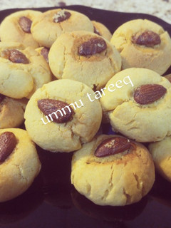 Almond cookies ainihin hoton girkin