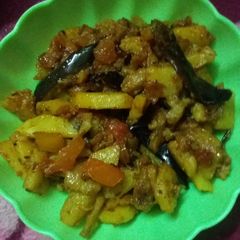 A picture of Dry Allu Baigan.
