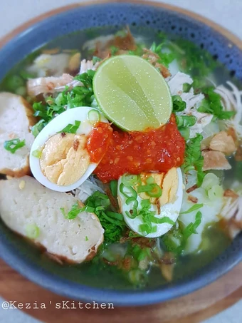 Recipe SOTO BANJAR (Chicken and Vermicelli Soup) the So Delicious So Delicious