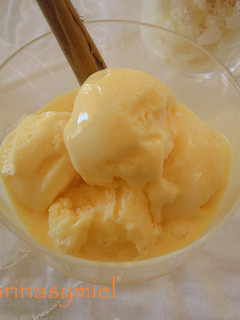 Una foto de Helado de mantecado