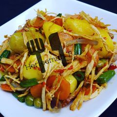 A picture of Potato souce.