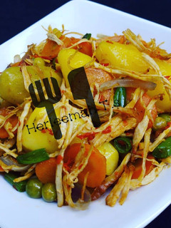 A picture of Potato souce.
