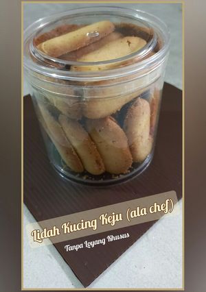 Foto resep Lidah Kucing Keju (ala chef)