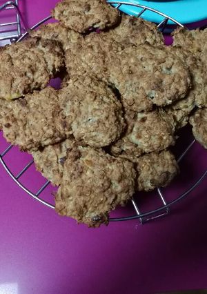 Foto principal de Galletas de copos de avena y plátano