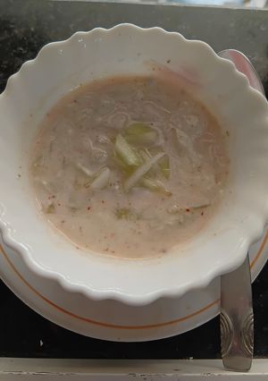 A picture of Cucumber Raita.