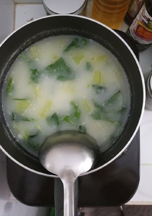 Foto resep 71. Bobor bayam