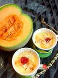 Muskmelon coconut sunshine