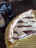 Crostata con cioccolata