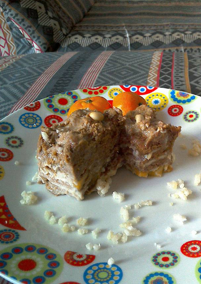 A picture of Creamy Mango Float.
