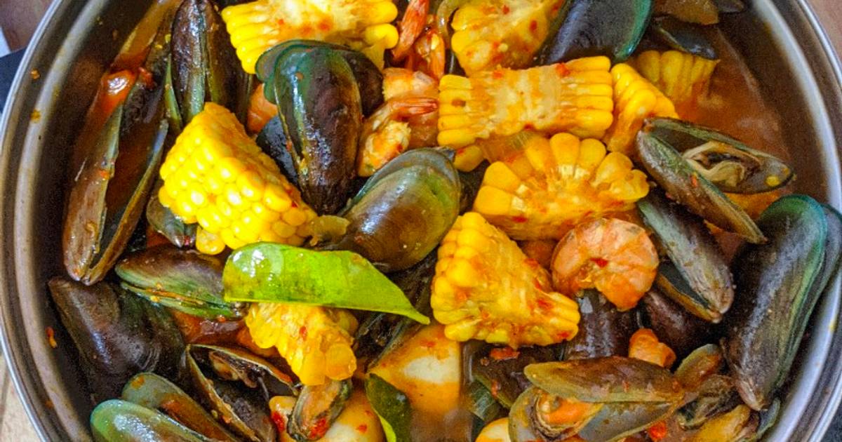Resep Kerang Tumpah (kerang Saus Padang) Favorit Bunda