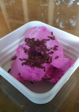 Foto resep Ice cream buah naga