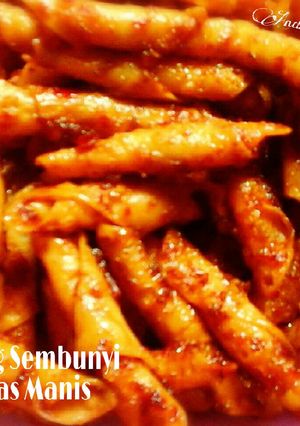 Foto resep Kacang Sembunyi Pedas Manis